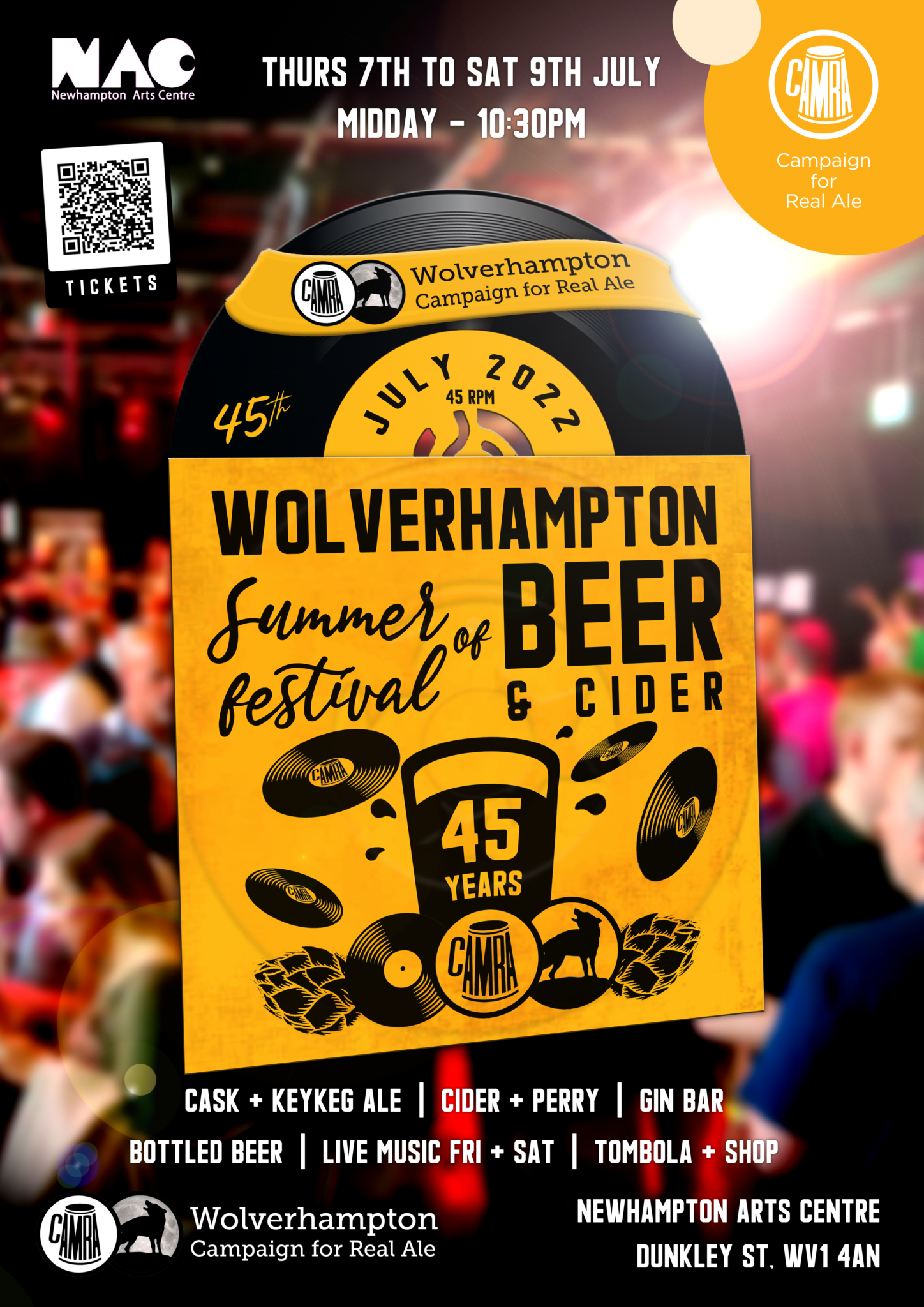 Beer Festival - Newhampton Arts Centre